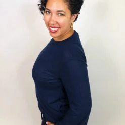 Iris & Rainbow Boutique #K739 Cozy Navy Lounge Set New Arrivals