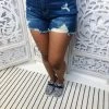 Iris & Rainbow Boutique #M402 High Temperature Judy Blue Shorts