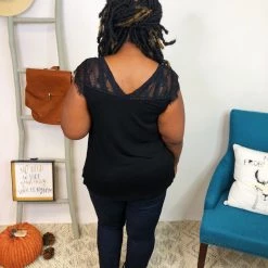 Iris & Rainbow Boutique New Arrivals #K832 Forever My Lace POL Top