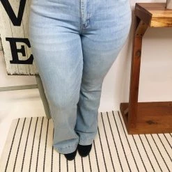 Iris & Rainbow Boutique #M315 Braided On You Flare Judy Blue Jeans 12 Iris & Rainbow Boutique #M315 Braided On You Flare Judy Blue Jeans
