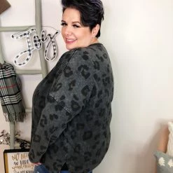 Iris & Rainbow Boutique New Arrivals #L267 Dipped In Wild Long Sleeve Leopard Top 9 Iris & Rainbow Boutique New Arrivals #L267 Dipped In Wild Long Sleeve Leopard Top