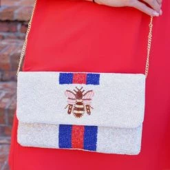 Iris & Rainbow Boutique #70 Queen Bee Crossbody Bag