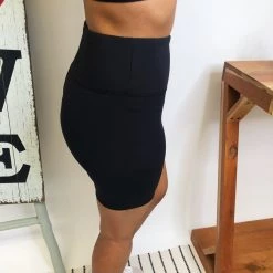 Iris & Rainbow Boutique New Arrivals #M275 Free Expression Biker Shorts (Black)