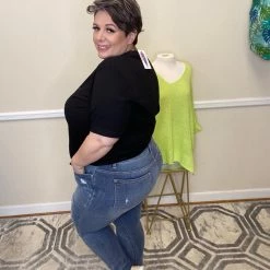 Iris & Rainbow Boutique New Arrivals #J462 A Glimpse Of The Future Judy Blue Jeans