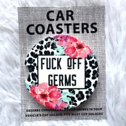 Iris & Rainbow Boutique New Arrivals #105 Sassy Car Coasters