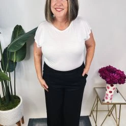 Iris & Rainbow Boutique #N256 Ultimate Linen Baggy Pants New Arrivals