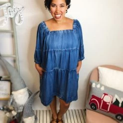 Iris & Rainbow Boutique New Arrivals #L820 You Gotta Have It In Your Closet Dress