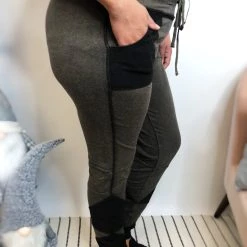 Iris & Rainbow Boutique New Arrivals #L371 The Go-To Stylish Joggers (Black)