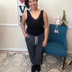 Iris & Rainbow Boutique New Arrivals #H736 Through The Smoke Joggers