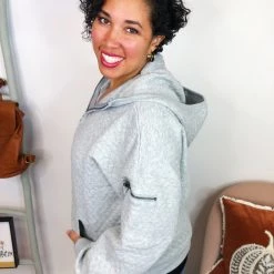 Iris & Rainbow Boutique #L221 Quilt Me In Hoodie (GREY) New Arrivals 14 Iris & Rainbow Boutique #L221 Quilt Me In Hoodie (GREY) New Arrivals