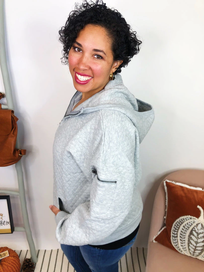 Iris & Rainbow Boutique #L221 Quilt Me In Hoodie (GREY) New Arrivals 7 Iris & Rainbow Boutique #L221 Quilt Me In Hoodie (GREY) New Arrivals