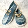 Iris & Rainbow Boutique #J293 Cloudy With A Chance Of Denim Slip On Shoes 1 Iris & Rainbow Boutique #J293 Cloudy With A Chance Of Denim Slip On Shoes