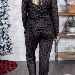 Iris & Rainbow Boutique #L620 It's Wild O'clock Pajamas New Arrivals