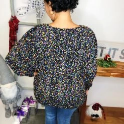 Iris & Rainbow Boutique #L836 Electrified Lights On The Dance Floor Sweater New Arrivals