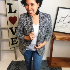 Iris & Rainbow Boutique New Arrivals #M227 Own Boss Blazer