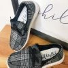 Iris & Rainbow Boutique #L595 *Doorbuster* Shoes On Plaid