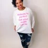 Iris & Rainbow Boutique #K597 Nobody Is Perfect But Your Outfit Can Be Sweatshirt New Arrivals
