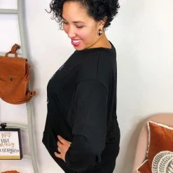 Iris & Rainbow Boutique #L204 Stay Wild Moon Child Sweatshirt New Arrivals