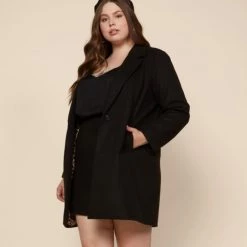 Iris & Rainbow Boutique #898 City Girl Fashion Coat