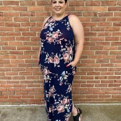 Iris & Rainbow Boutique #A29 Rose Garden Maxi Dress