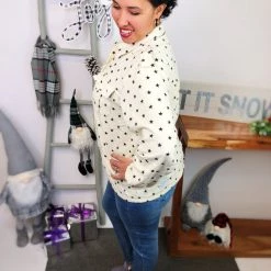 Iris & Rainbow Boutique #L827 To The Stars And Back Shacket