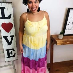 Iris & Rainbow Boutique #M213 Full Of Life Dress New Arrivals