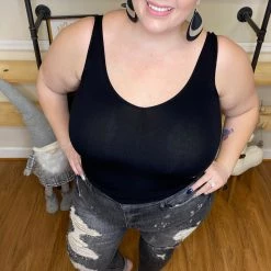 Iris & Rainbow Boutique #H21 Splash In The Dark Judy Blue Boyfriend Jeans