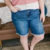 Iris & Rainbow Boutique #J810 Come On Pretty Mama Bermuda Judy Blue Shorts New Arrivals