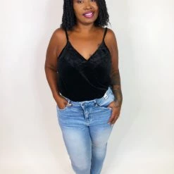 Iris & Rainbow Boutique #K758 Wrapped In Velour Bodysuit