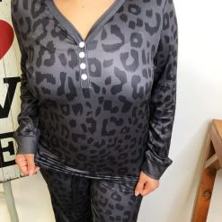 Iris & Rainbow Boutique #L620 It's Wild O'clock Pajamas New Arrivals