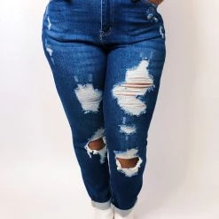 Iris & Rainbow Boutique New Arrivals #K598 Meet Me In The City Boyfriend Judy Blue Jeans