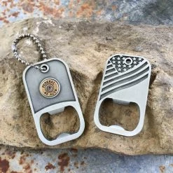 Iris & Rainbow Boutique New Arrivals #732 Bullet Jewelry- Dog Tag