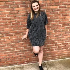 Iris & Rainbow Boutique #A62 Wild Ideas Tunic Tee Dress New Arrivals