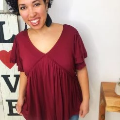 Iris & Rainbow Boutique #M169 All Too Well (Wine)