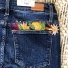 Iris & Rainbow Boutique New Arrivals #K931 Plant Me In Your Pocket Judy Blue Boyfriend Jeans