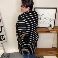 Iris & Rainbow Boutique #L534 Classy Stripes Cardigan New Arrivals