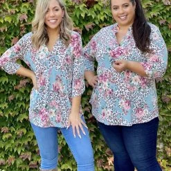 Boutique Simplified In The Moment 3/4 Sleeve Top New Arrivals