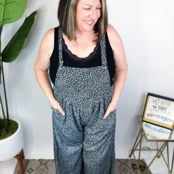 Iris & Rainbow Boutique #M598 Wild Print Jumpsuit New Arrivals 6 Iris & Rainbow Boutique #M598 Wild Print Jumpsuit New Arrivals