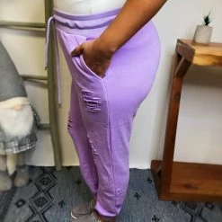 Iris & Rainbow Boutique #L527 A Savage Beginning Joggers (Lavender) New Arrivals 10 Iris & Rainbow Boutique #L527 A Savage Beginning Joggers (Lavender) New Arrivals