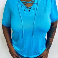 Iris & Rainbow Boutique #K496 Misty Caged Top