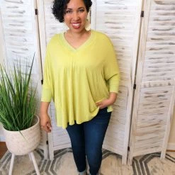 Iris & Rainbow Boutique #J913 Corona & Lime Top New Arrivals