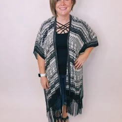 Iris & Rainbow Boutique #K294 Dreaming On The Plains Kimono New Arrivals