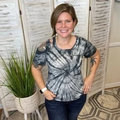 Iris & Rainbow Boutique #K243 Swirling Galaxy POL Top