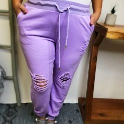 Iris & Rainbow Boutique #L527 A Savage Beginning Joggers (Lavender) New Arrivals 9 Iris & Rainbow Boutique #L527 A Savage Beginning Joggers (Lavender) New Arrivals
