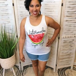 Iris & Rainbow Boutique #K105 Watermelon Sugar High Tank Top New Arrivals
