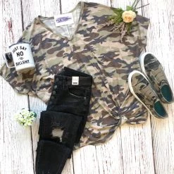 Iris & Rainbow Boutique #A73 Undercover Dolman Top New Arrivals