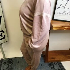 Iris & Rainbow Boutique #L569 Feels Like A Dream Joggers (Blush) New Arrivals