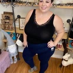 Iris & Rainbow Boutique #H25 Effortlessly Denim Pull On Jeans