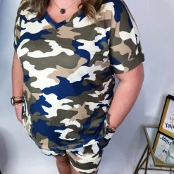 Iris & Rainbow Boutique New Arrivals A100 Your Favorite Camo Set