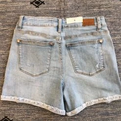 Iris & Rainbow Boutique #K26 Fly Girl Judy Blue High Waist Button Fly Shorts